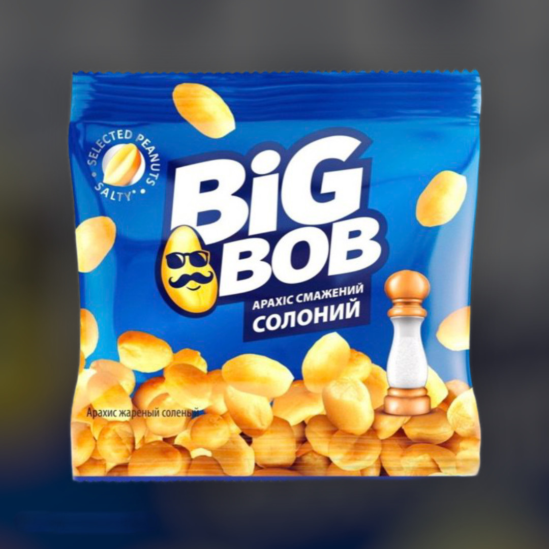 Доставка арахиса соленого Big Bob ночью по Киеву