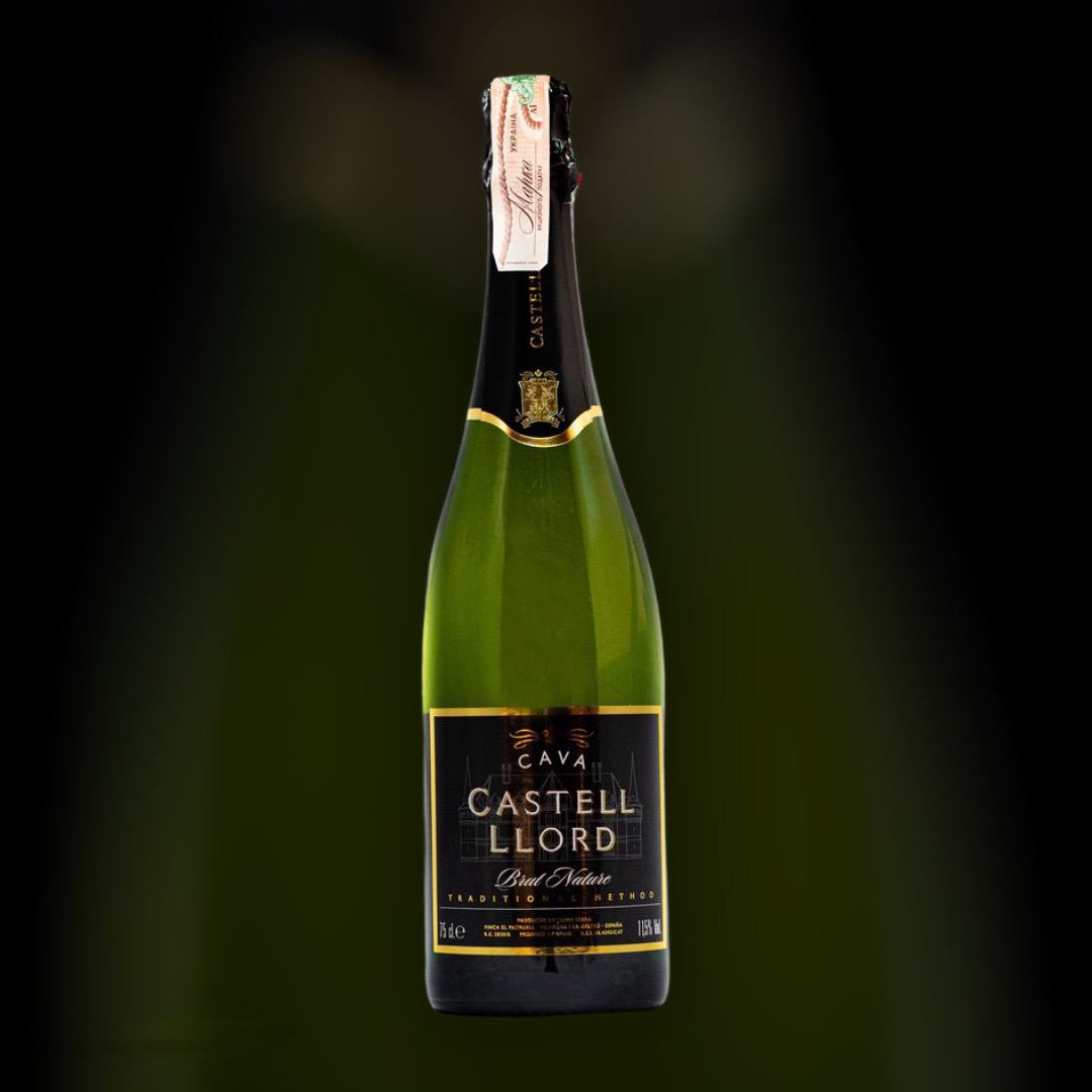 Доставка вина Cava Brut Nature Castell Llord круглосуточно по Киеву