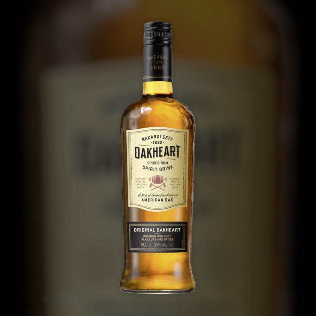 Ром Bacardi Oakheart Original 12 месяцев выдержки 35% 0,5 л