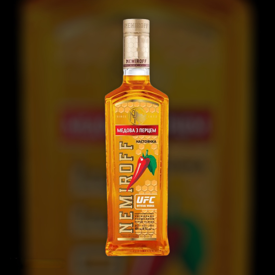 Водка Nemiroff Honey  с перцем 40% 0,5 л